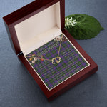 To My Beautiful Soulmate Necklace In Your Eyes I Have Found My Home Clan MacCallum of Berwick Tartan Forever Love Necklace Tartan Gift for Girlfriend Everlasting Love Necklace