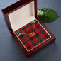 To My Beautiful Soulmate Necklace In Your Eyes I Have Found My Home Clan Nicolson Tartan Everlasting Love Necklace