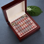 To My Beautiful Soulmate Necklace In Your Eyes I Have Found My Home Clan Renton Tartan Forever Love Necklace Tartan Gift for Girlfriend Everlasting Love Necklace