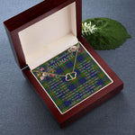 To My Beautiful Soulmate Necklace In Your Eyes I Have Found My Home Clan Dundas Tartan Forever Love Necklace Tartan Gift for Girlfriend Everlasting Love Necklace