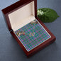 To My Beautiful Soulmate Necklace In Your Eyes I Have Found My Home Clan Ralston Tartan Forever Love Necklace Tartan Gift for Girlfriend Everlasting Love Necklace