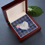 Gift To My Beautiful Girlfriend Valentine Necklace For Soulmate Anniversary Clan Maule Tartan Everlasting Love Necklace,valentine necklace, necklace girlfriend, necklace for wife, cute necklaces for girlfriend, jewelry for girlfriend, to my soulmate necklace, to my future wife necklace,