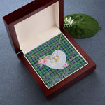 Gift To My Beautiful Girlfriend Valentine Necklace For Soulmate Anniversary Clan Murray of Atholl Ancient Tartan Everlasting Love Necklace,valentine necklace, necklace girlfriend, necklace for wife, cute necklaces for girlfriend, jewelry for girlfriend, to my soulmate necklace, to my future wife necklace,