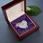 Gift To My Beautiful Girlfriend Valentine Necklace For Soulmate Anniversary Clan Pride Of Glencoe Tartan Everlasting Love Necklace,valentine necklace, necklace girlfriend, necklace for wife, cute necklaces for girlfriend, jewelry for girlfriend, to my soulmate necklace, to my future wife necklace,