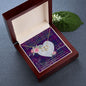 Gift To My Beautiful Girlfriend Valentine Necklace For Soulmate Anniversary Clan Pride Of Glencoe Tartan Everlasting Love Necklace,valentine necklace, necklace girlfriend, necklace for wife, cute necklaces for girlfriend, jewelry for girlfriend, to my soulmate necklace, to my future wife necklace,
