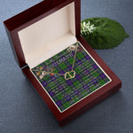 To My Beautiful Soulmate Necklace In Your Eyes I Have Found My Home Clan Forsyth Tartan Everlasting Love Necklace