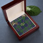 To My Beautiful Soulmate Necklace In Your Eyes I Have Found My Home Clan Lockhart Modern Tartan Everlasting Love Necklace