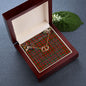 To My Beautiful Soulmate Necklace In Your Eyes I Have Found My Home Clan Innes Modern Tartan Everlasting Love Necklace