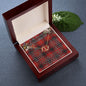 To My Beautiful Soulmate Necklace In Your Eyes I Have Found My Home Clan MacIver Tartan Forever Love Necklace Tartan Gift for Girlfriend Everlasting Love Necklace