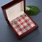 To My Beautiful Soulmate Necklace In Your Eyes I Have Found My Home Clan Maxwell Plaid Tartan Forever Love Necklace Tartan Gift for Girlfriend Everlasting Love Necklace