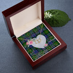 Gift To My Beautiful Girlfriend Valentine Necklace For Soulmate Anniversary Clan Paterson Tartan Everlasting Love Necklace,valentine necklace, necklace girlfriend, necklace for wife, cute necklaces for girlfriend, jewelry for girlfriend, to my soulmate necklace, to my future wife necklace,