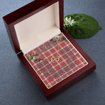 To My Beautiful Soulmate Necklace In Your Eyes I Have Found My Home Clan MacDougall Dress Tartan Forever Love Necklace Tartan Gift for Girlfriend Everlasting Love Necklace
