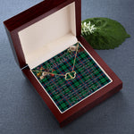 To My Beautiful Soulmate Necklace In Your Eyes I Have Found My Home Clan Urquhart Modern Tartan Everlasting Love Necklace