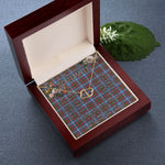 To My Beautiful Soulmate Necklace In Your Eyes I Have Found My Home Clan Dalmahoy Tartan Forever Love Necklace Tartan Gift for Girlfriend Everlasting Love Necklace