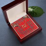 To My Beautiful Soulmate Necklace In Your Eyes I Have Found My Home Clan Burnett Modern Tartan Everlasting Love Necklace