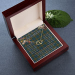 To My Beautiful Soulmate Necklace In Your Eyes I Have Found My Home Clan Aiton Tartan Everlasting Love Necklace