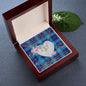 Gift To My Beautiful Girlfriend Valentine Necklace For Soulmate Anniversary Clan McKerrell Tartan Everlasting Love Necklace,valentine necklace, necklace girlfriend, necklace for wife, cute necklaces for girlfriend, jewelry for girlfriend, to my soulmate necklace, to my future wife necklace,
