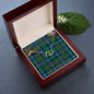 To My Beautiful Soulmate Necklace In Your Eyes I Have Found My Home Clan Urquhart Ancient Tartan Everlasting Love Necklace