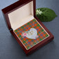 Gift To My Beautiful Girlfriend Valentine Necklace For Soulmate Anniversary Clan Ross Ancient Tartan Everlasting Love Necklace,valentine necklace, necklace girlfriend, necklace for wife, cute necklaces for girlfriend, jewelry for girlfriend, to my soulmate necklace, to my future wife necklace,