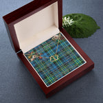 To My Beautiful Soulmate Necklace In Your Eyes I Have Found My Home Clan Arbuthnott Hunting Tartan Everlasting Love Necklace