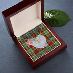 Scotstee Shop - To My Beautiful Girlfriend Valentine Necklace Clan Dundee Tartan Gift for Girlfriend Everlasting Love Necklace