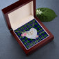 Gift To My Beautiful Girlfriend Valentine Necklace For Soulmate Anniversary Clan Sempill Tartan Everlasting Love Necklace,valentine necklace, necklace girlfriend, necklace for wife, cute necklaces for girlfriend, jewelry for girlfriend, to my soulmate necklace, to my future wife necklace,