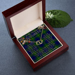 To My Beautiful Soulmate Necklace In Your Eyes I Have Found My Home Clan Johnson Tartan Everlasting Love Necklace