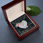 Gift To My Beautiful Girlfriend Valentine Necklace For Soulmate Anniversary Clan Malcolm Tartan Everlasting Love Necklace,valentine necklace, necklace girlfriend, necklace for wife, cute necklaces for girlfriend, jewelry for girlfriend, to my soulmate necklace, to my future wife necklace,