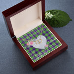 Gift To My Beautiful Girlfriend Valentine Necklace For Soulmate Anniversary Clan Colville Tartan Everlasting Love Necklace,valentine necklace, necklace girlfriend, necklace for wife, cute necklaces for girlfriend, jewelry for girlfriend, to my soulmate necklace, to my future wife necklace,