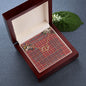 To My Beautiful Soulmate Necklace In Your Eyes I Have Found My Home Clan Pennington Tartan Everlasting Love Necklace