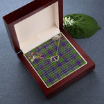 To My Beautiful Soulmate Necklace In Your Eyes I Have Found My Home Clan Ayrshire Tartan Everlasting Love Necklace