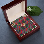 To My Beautiful Soulmate Necklace In Your Eyes I Have Found My Home Clan Roxburgh Tartan Forever Love Necklace Tartan Gift for Girlfriend Everlasting Love Necklace