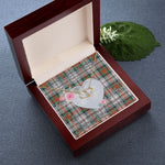 Gift To My Beautiful Girlfriend Valentine Necklace For Soulmate Anniversary Clan MacDuff Dress Ancient Tartan Everlasting Love Necklace,valentine necklace, necklace girlfriend, necklace for wife, cute necklaces for girlfriend, jewelry for girlfriend, to my soulmate necklace, to my future wife necklace,