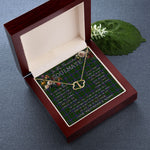 To My Beautiful Soulmate Necklace In Your Eyes I Have Found My Home Clan Ogilvie Hunting Tartan Everlasting Love Necklace