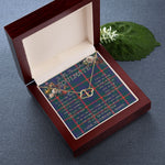 To My Beautiful Soulmate Necklace In Your Eyes I Have Found My Home Clan Agnew Tartan Everlasting Love Necklace