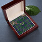 To My Beautiful Soulmate Necklace In Your Eyes I Have Found My Home Clan MacCallum Tartan Forever Love Necklace Tartan Gift for Girlfriend Everlasting Love Necklace