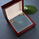 To My Beautiful Soulmate Necklace In Your Eyes I Have Found My Home Clan MacHardy Tartan Forever Love Necklace Tartan Gift for Girlfriend Everlasting Love Necklace