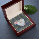 Gift To My Beautiful Girlfriend Valentine Necklace For Soulmate Anniversary Clan Nicolson Hunting Ancient Tartan Everlasting Love Necklace,valentine necklace, necklace girlfriend, necklace for wife, cute necklaces for girlfriend, jewelry for girlfriend, to my soulmate necklace, to my future wife necklace,