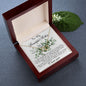 Mom Necklace, Son To My Mother Necklace On Wedding Day Gift For Mom, Mother Of The Groom Gift From Groom