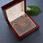 To My Beautiful Soulmate Necklace In Your Eyes I Have Found My Home Clan MacFarlane Ancient Tartan Forever Love Necklace Tartan Gift for Girlfriend Everlasting Love Necklace