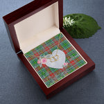 Gift To My Beautiful Girlfriend Valentine Necklace For Soulmate Anniversary Clan Muirhead Tartan Everlasting Love Necklace,valentine necklace, necklace girlfriend, necklace for wife, cute necklaces for girlfriend, jewelry for girlfriend, to my soulmate necklace, to my future wife necklace,
