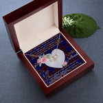 Gift To My Beautiful Girlfriend Valentine Necklace For Soulmate Anniversary Clan Wedderburn Tartan Everlasting Love Necklace,valentine necklace, necklace girlfriend, necklace for wife, cute necklaces for girlfriend, jewelry for girlfriend, to my soulmate necklace, to my future wife necklace,
