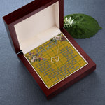 To My Beautiful Soulmate Necklace In Your Eyes I Have Found My Home Clan Houston Tartan Everlasting Love Necklace
