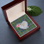 Gift To My Beautiful Girlfriend Valentine Necklace For Soulmate Anniversary Clan Whitelaw Tartan Everlasting Love Necklace,valentine necklace, necklace girlfriend, necklace for wife, cute necklaces for girlfriend, jewelry for girlfriend, to my soulmate necklace, to my future wife necklace,