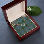 To My Beautiful Soulmate Necklace In Your Eyes I Have Found My Home Clan Davidson Ancient Tartan Forever Love Necklace Tartan Gift for Girlfriend Everlasting Love Necklace