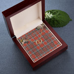 To My Beautiful Soulmate Necklace In Your Eyes I Have Found My Home Clan Robertson Weathered Tartan Forever Love Necklace Tartan Gift for Girlfriend Everlasting Love Necklace
