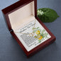 Mother-In-Law Necklace, Thank You To Mother-In-Law Necklace Gift, Mother's Day Everlasting Love Necklace