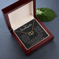 To My Soulmate - You Are My Life, My Love, And My Best Friend Mother's Day Necklace Mother's Day Everlasting Love Necklace