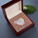 Gift To My Beautiful Girlfriend Valentine Necklace For Soulmate Anniversary Clan Munro Ancient Tartan Everlasting Love Necklace,valentine necklace, necklace girlfriend, necklace for wife, cute necklaces for girlfriend, jewelry for girlfriend, to my soulmate necklace, to my future wife necklace,