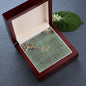 To My Beautiful Soulmate Necklace In Your Eyes I Have Found My Home Clan Kelly Tartan Everlasting Love Necklace